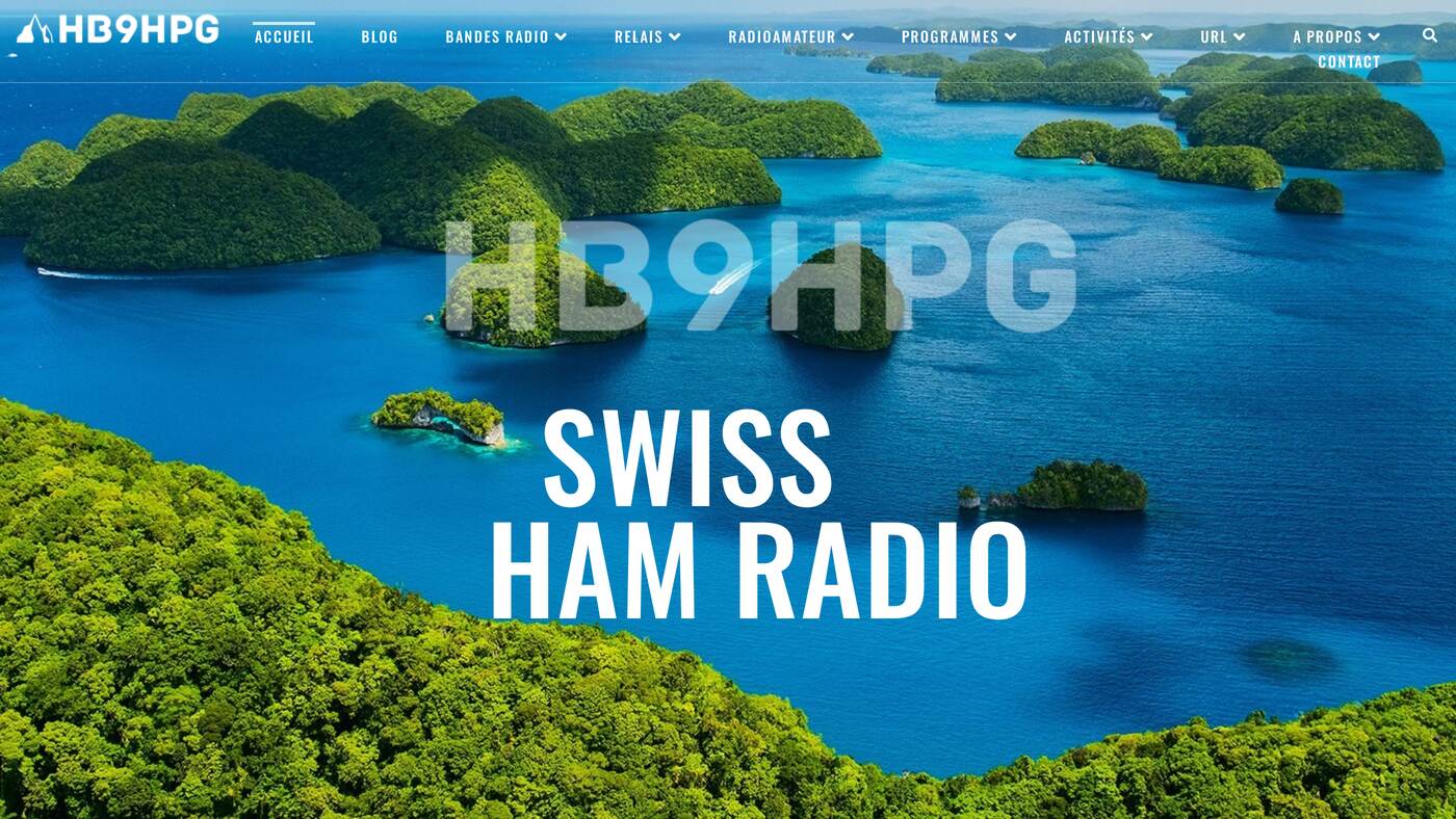 Site personnel de radioamateur HB9HPG